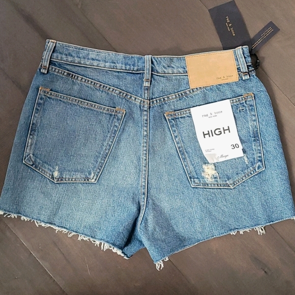NWT Rag & Bone Maya High-Rise Denim Short 30 - Picture 6 of 6